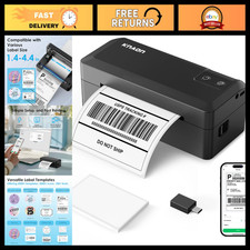Portable 4x6 Shipping Thermal Label Printer - High-Speed, Compact & Efficient picture