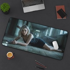 Grace Ashcroft Mouse Pad, Horror Gaming Desk Mat, Room Decor picture