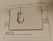 Razer Invicta Mercury Dual-Sided Gaming Mouse Pad, Aircraft-Grade Aluminum Base picture