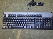 HP KU-0316 Desktop Keyboard 104-Key Wired USB Standard Model 435382-001 Used  picture