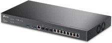TP-Link ER8411 Enterprise Wired 10G VPN Router Up to 10 WAN Ports SPI Firewall picture