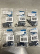 5x Serial RS232 DB9 Male to RJ45 Ethernet Adapter Connector Converter Extender picture