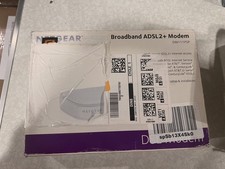 Netgear Broadband ADSL2+ Plus Modem New Open Box picture