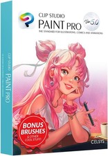 CLIP STUDIO PAINT PRO VERSION 5 - New Retail Packaging, Win/Mac picture