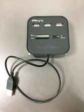 PNY Multi Slot Card Reader USB HUB 2.0 Combo Card Reader picture