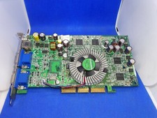 MEDION RADEON 9800 XL 128MB DDR SDRAM AGP 8x GRAPHICS CARD VGA S-VIDEO #GK4792 picture