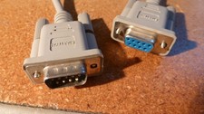 MXT100_25 25 ft Straight Through Serial Cable RS232 DB9 M/F - 6ft picture