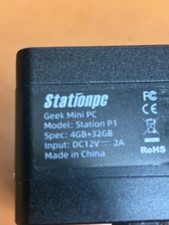 USED | ScreenCloud StationPC Station P1 Pro Entertainment Geek Mini PC - Black picture
