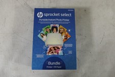 HP Sprocket Select Portable Photo Printer Bundle 55 Zinc Photo Paper  9581601 picture