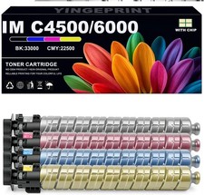 Toner Cartridge for Ricoh IMC4500, IMC5500 & IMC6000 Printers (842279-842282) picture