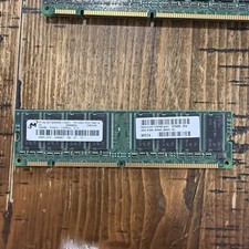 Micron 256MB , PC-133U , SDRAM , 168 pin , Model # MT16LSDT3264AG-133E1 picture