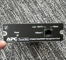 APC SmartSlot AP9606 Web/SNMP UPS Management Card RJ-45 10Base-T picture