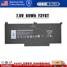 F3YGT DM3WC Battery For Dell Latitude 12 13 14 E7280 E7480 7480 7490 7380 7390 picture