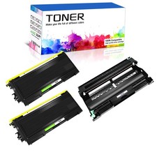2PK TN350 Toner +1PK DR350 Drum Unit For Brother Intellifax-2820 2920 MFC-7220 picture