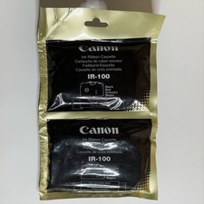 Cannon IR-100 2 Pack Ribbon NOS Replacement Cartridge picture