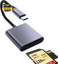 1PCS USB C to SD Card Reader, Supports SD and TF Memory Cards | ,Upgraded with a picture