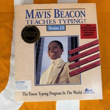 Mavis Beacon Teaches Typing Version 2.0 1991 Macintosh CIB picture