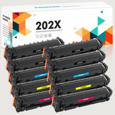 10pk Color Toner Compatible With HP 202X CF500X LaserJet M254dw M281cdw M281fdw picture