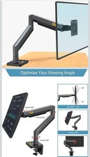 NB North Bayou Monitor Desk Mount Stand Full Motion Swivel Monitor Arm with Gas  picture