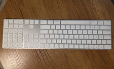 Apple Magic Keyboard with Numeric Keypad Silver MQ052LL/A Model A1843 picture