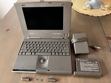 Apple PowerBook Duo 230 M7777 + AC Adapter Bundle, 12MB Ram, 100MB HD.  Read picture
