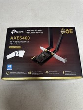 TP-Link WiFi 6E Intel AX210 AXE5400 PCIe WiFi Card for Desktop PC picture