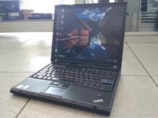 CLASSIC IBM T60 ✅THINKPAD✅ T7200 2.0GHz Win7-64 BIT  SXGA+VINTAGE GAMING laptop. picture