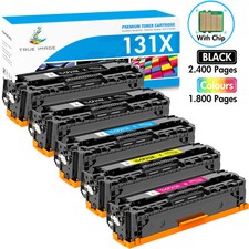 Toner Compatible With HP CF210X 131A LaserJet Pro 200 Color M276nw M251nw Lot picture