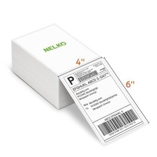 Nelko 4x6 Thermal Labels Compatible with PL70E Ultra Strong Adhesive 500 Pack picture
