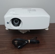 Panasonic PT-VZ570 WUXGA Projector w/Power/Mounting Bracket Cord Nice (#2) picture