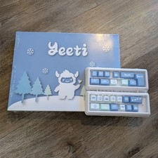 GMK Yeeti Base Set + Novelties Keycaps 169pc Factory Sealed Made Germany picture