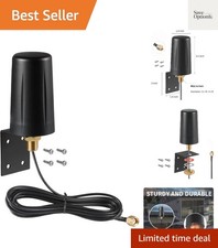 Outdoor 7dBi Dual Band 2.4GHz 5GHz 5.8GHz Long Range WiFi Booster Antenna for... picture