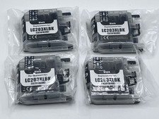 Ink Cartridges FOR LC203 XLM  4 Pack New Black picture
