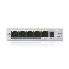 ZyXEL 5 Port Gigabit Unmanaged 4 x PoE+ with 60 Watt Budget, Limited Lifetime Pr picture