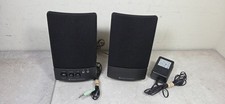 Altec Lansing Model BX1120 Black Computer Speakers TESTED WORKS picture