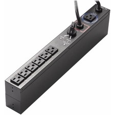 Eaton Basic Rack PDU HotSwap MBP 1U 110-125V 12A 1.44 kW NEMA 5-15P and 6 5-15R picture