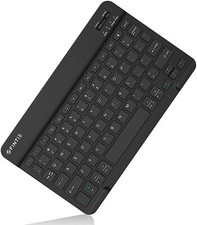10-Inch thin 4mm Wireless Bluetooth Keyboard for iPad Samsung Tablet IOS Android picture