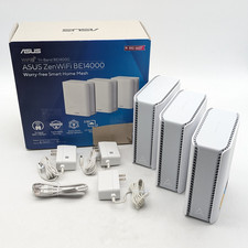 ASUS ZenWiFi BT8 Tri-Band Multi-Gig 3-Piece Mesh Wi-Fi System (BE14000) | White picture