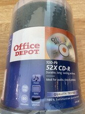 Office Depot 100 Pack Spindle CD-R 52X 700MB/80MIN CD-R picture