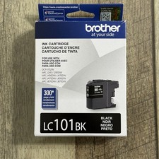 Genuine Brother LC101BK Black Ink Cartridge Exp 9/2024 Sealed Original Package picture