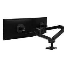 Ergotron 45686292 Dual Monitor Desk Mount Matte Black picture