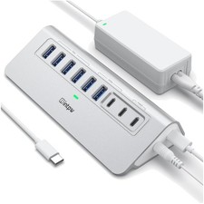 USB C Hub 9-Port 10Gbps Charging Ports 65W Adapter picture