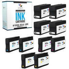 10-Pack CMYi Compatible Ink 950XL 951XL Combo Pack Ink for HP OfficeJet 251dw picture