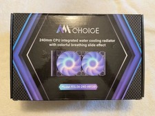 AM Choice 240 Mm CPU Integrated Water Cooling Radiator Model RSL06-240-ARGB1 picture