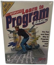 Interplay Learn To Program BASIC Junior High Edition PC Mac New Sealed 1998 picture