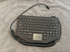 iKey SB-87-TP-M-USB-COILED SKINNYBOARD Slim USB Mobile Keyboard w/Touchpad picture