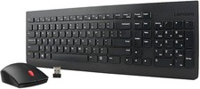 (8 Lot) Genuine Lenovo Essential Wireless Combo Keyboard & Mouse / 4X30M39458 picture