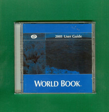 WORLD BOOK PC - CD - Standard Edition - 2001 USERS GUIDE - PRE-OWNED picture