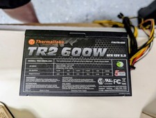 Thermaltake TR2 600W ATX Power Supply TR2-600NL2NC Tested Working PSU picture