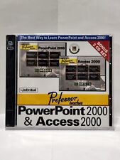 Professor Teaches The Best Way to Learn PowerPoint & Access 2000 Sealed  picture